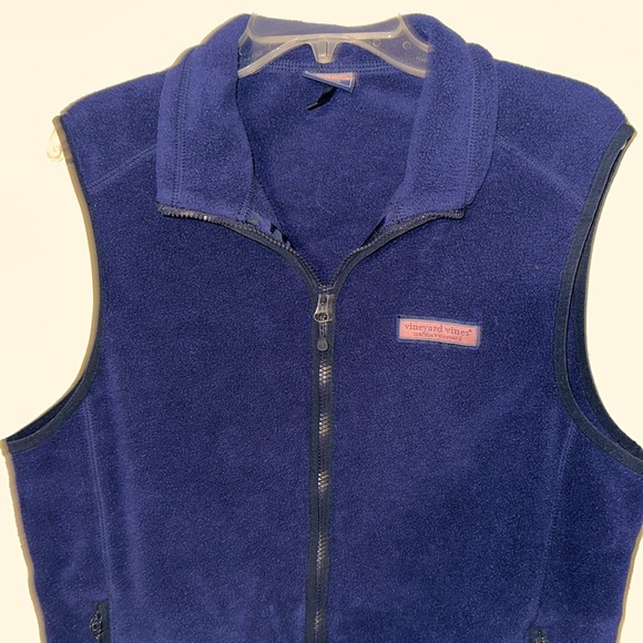 Vineyard Vines Soft Blue Vest EUC SZ S - Picture 3 of 5